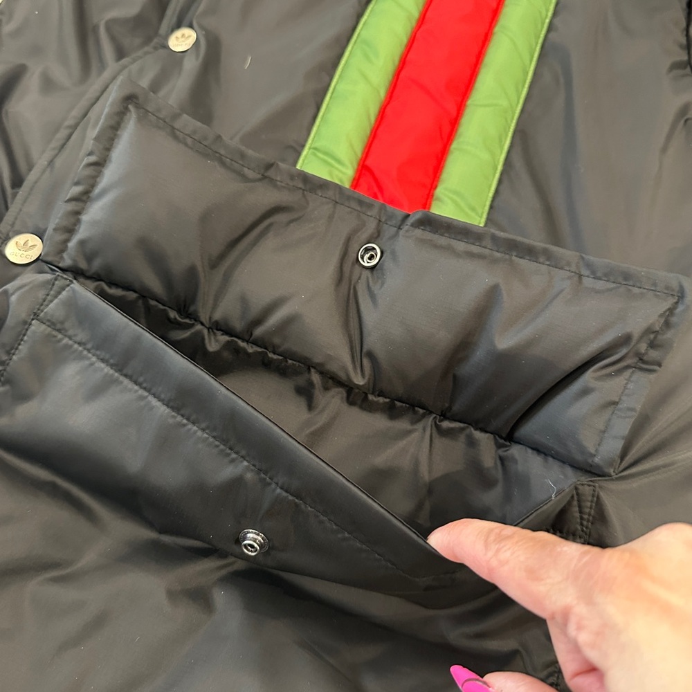 Gucci x Adidas Puffer Coaches Jacket - Picture 7 of 9